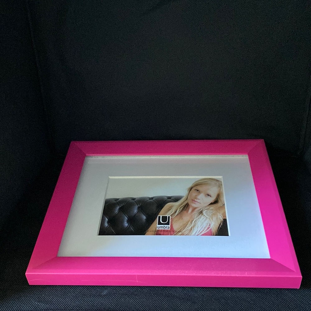 Umbra Pink Picture Frame